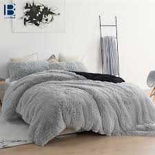 Gray And Black Super Soft Oversized Duvet Cover In Oversized Twin Queen And King Bed Duvet Covers Luxury Bedding Bedding Sets