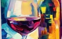 SIMON CREEK RED WINE CANVAS PAINT AND SIP WITH NHERBST CREATIVE