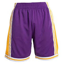 Mitchell And Ness Nba Swingman Shorts La Lakers