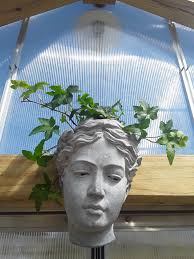 This is my greenhouse goddess. What do you think I should name her?