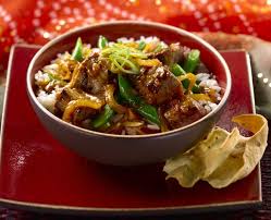 Beef And Green Beans With Studded Rice Indian Food Green Beans Indian Food Recipes