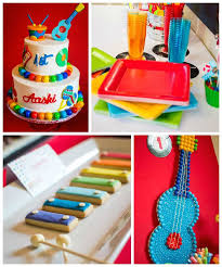 Theme 1st Birthday Party Ideas For Boys Baby Jam Musical Themed 1st Birthday Party Music Theme Birthday Music Themed Parties 1st Birthday Parties