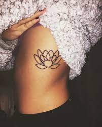 Lotus Flower Tattoo Flower Tattoo On Ribs Rib Tattoo Tattoos