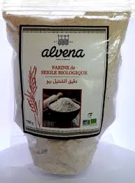 Farine De Seigle Bio Alvena 750g Green Village Maroc