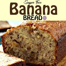 This Recipe For Sugar Free Banana Bread Is Really Delicious There Is Even A Gluten Sugar Free Banana Bread Recipe For Sugar Free Banana Bread Sugar Free Bread