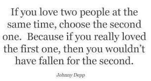 First best is falling in love. What Do You Do When You Love Two People At The Same Time Quora