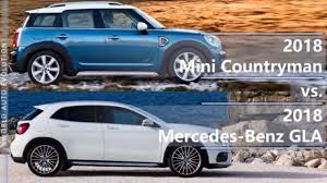2018 Mini Countryman Vs 2018 Mercedes Gla Technical Comparison Youtube