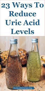 Uric acid is a chemical created when the body breaks down substances called purines. Pin On Home Remedies