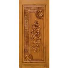 Front door designs can also be a perfect place to demonstrate creativity by using stylish door designs just like the one below. View 38 Flower Wood Carving Door Design