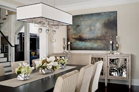 A good rule of thumb for dining room chandeliers is to hang them so that the bottom of the chandelier will hang 30 inches to 36 inches above the table. How To Choose The Perfect Modern Chandelier Hadley Court Interior Design Blog
