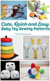 Sewing For Babies Is Such Fun Small Quick Projects That Are Oh So Cute Here Are Sewing Projects For Kids Easy Sewing Projects Free Printable Sewing Patterns
