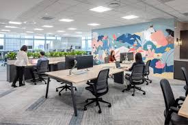 Thiết kế không gian mở trong văn phòng làm việc - IDESKO