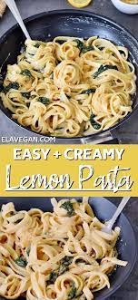 Creamy Lemon Pasta Sauce Easy Recipe Lemon Pasta Lemon Pasta Recipes Pasta With Lemon Sauce