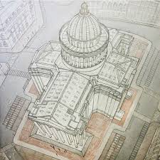 Birds Eye View Drawing Architecture Daily Sketches On Instagram By Venera Wl Arch More 3 Point Perspective Point Perspective Perspective Art
