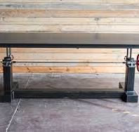 Manual acme screw jacks for crank table