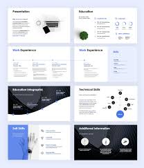 Return to resume template for powerpoint. Zurich Cv Presentation Template Slidecore Templates
