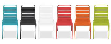 chaise de jardin en metal oviala chaise jardin metal chaise terrasse chaise de jardin