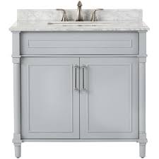 We've got a great deal on home decorators collection bathroom vanities from home decorators collection. Home Decorators Collection Aberdeen 36 In W X 22 In D Single Bath Vanity In Dove Grey With Carrara Marble Top With White Sink 8103600270 The Home Depot