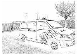 Coloring pages for kids cars beautiful car. Kleur Een Tekening In Voor Politiezone Amow Lokale Politie Amow