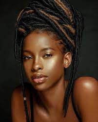 The Black Beauties On Instagram Model Ms Tiffany01 Photographer Bolajiodukoya The Blackbeautie Dark Skin Beauty Natural Hair Styles Beautiful Dark Skin