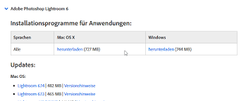 While you may continue to purchase and use lightroom 6 with a perpetual license, adobe will no longer provide updates to the software. Lightroom 6 1 4 Installationsfile Dringend Gesucht Software Bildbearbeitung Archivierung Olympus Fotoforum Die Pen Om D E System Community