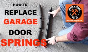 replace garage door extension springs with these tips