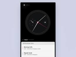 Clock Loader For Ios App Clock App Design Interactive