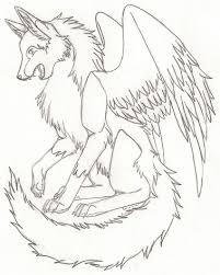 Pin By Rajna On Desenhos Wolf Colors Cute Wolf Drawings Anime Wolf Drawing