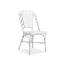 Colorful patio all weather seating @ low wholesale competitive prices. Parisian Bistro Indoor Outdoor Side Chair Williams Sonoma