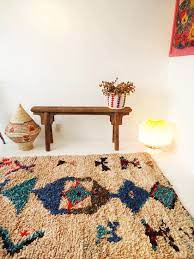 モロッコラグ ボ シャルウィット ボ シャラィット ボヘミアン インテリア ボヘミアンキッチン ラグ
