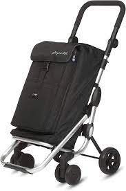 Easily removable and washable inner bag. Amazon Com Playmarket Go Up Folding Shopping Cart With Swivel Wheels Black Office Products