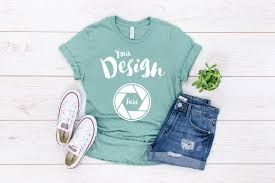 Download Heather Prism Dusty Canvas 3001 T Shirt Mockup Today We Have A Huge Range Of Mock Up Products Available Commercial Shirt Mockup Tshirt Mockup Mockup