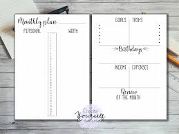 Printable Monthly Bullet Journal Dot Grid Planner Bullet Journal Insert Bujo Printables Monthly Planner Page A4 A5 Us Letter Size Bullet Journal Minimalist Bullet Journal Dot Grid Bullet Journal Inserts
