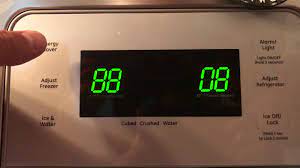 This will perform a control reset and should restore function to the control panel lock. How To Reset A Ge Refrigerator Detailed Guide In Depth Refrigerators Reviews