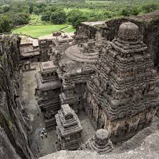 Master craftspeople carved the gigantic structure from a single piece of solid rock in a cave on a mountainside. Kailasa Hindu Temple Ellora India Britannica