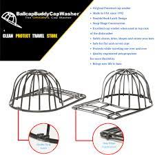 Ballcap Buddy Cap Washer Patented Hat Washer Original Baseball Cap Cleaner Ball Cap Washer Cage Make Your Caps Look Great Again Walmart Com Walmart Com