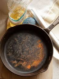How To Restore A Rusty Cast Iron Skillet Rusty Cast Iron Skillet Iron Skillet Cleaning Cast Iron Cleaning