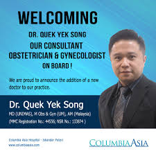 Kindly note that the available hours of our specialist doctors are listed on the doctors & specialist page. Columbia Asia My En Twitter Cahiskandarputeri Our Warmest Welcome To Dr Quek Yek Song Consultant Obsterician Gynecologist At Columbia Asia Hospital Iskandar Puteri Dr Quek Will Be Serving The Iskandar