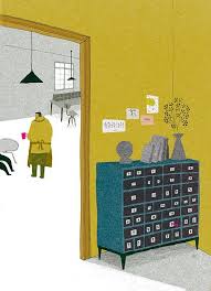 滴答錶行 art interior paintings retro illustration interior paintings