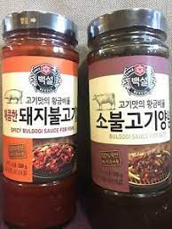 Korean beef bulgogi is a super easy way to enjoy tasty korean food at home. Spicy Bulgogi Sauce For Pork Bulgogi Beef Sauce Korean Bbq Sauce 2 X 500gm Ebay