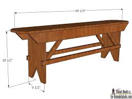In this cheap and easy diy video i ll show you how to build a beautiful harvest style bench for use with your farmhouse table Remodelaholic How To Build A Primitive Farmhouse Bench