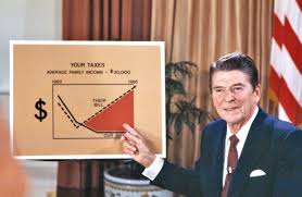 reagan cut taxes revenue boomed wsj