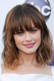 These 40 Celeb Hairstyles Prove That Anyone Can Rock Bangs Haircuts With Bangs Bobbed Hairstyles With Fringe Medium Hair Styles