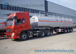 3 Axle 15000 Gallon Carbon Steel Fuel Tank Trailer For Sale