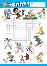 If you are stuck, you can click on hint to get a free letter. Sports Esl Printable Worksheets For Kids 1