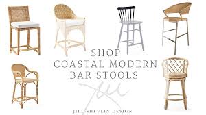 Shop Bar Stools Jill Shevlin Design Bar Stools Modern Bar Stools Coastal Kitchen Design There are numerous designs, shapes, sizes and colors to choose from.