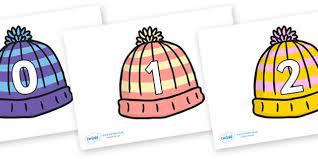 Numbers 0 30 On Woolly Hats Wooly Hats Hats Childrens Learning