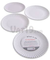 <br><br> made from 100% uncoated paper, this plate. Reusable Paper Plates