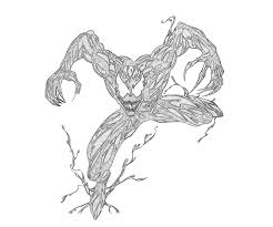 Carnage was once serial killer cletus kasady, and became carnage after merging with the offspring of the alien symbiote called venom during a prison breakout. Free Carnage Coloring Pages Coloring Home