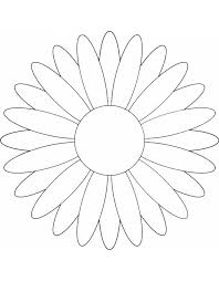 Disegno Di Margherita Da Colorare Margherite Disegno Di Fiori Disegni
